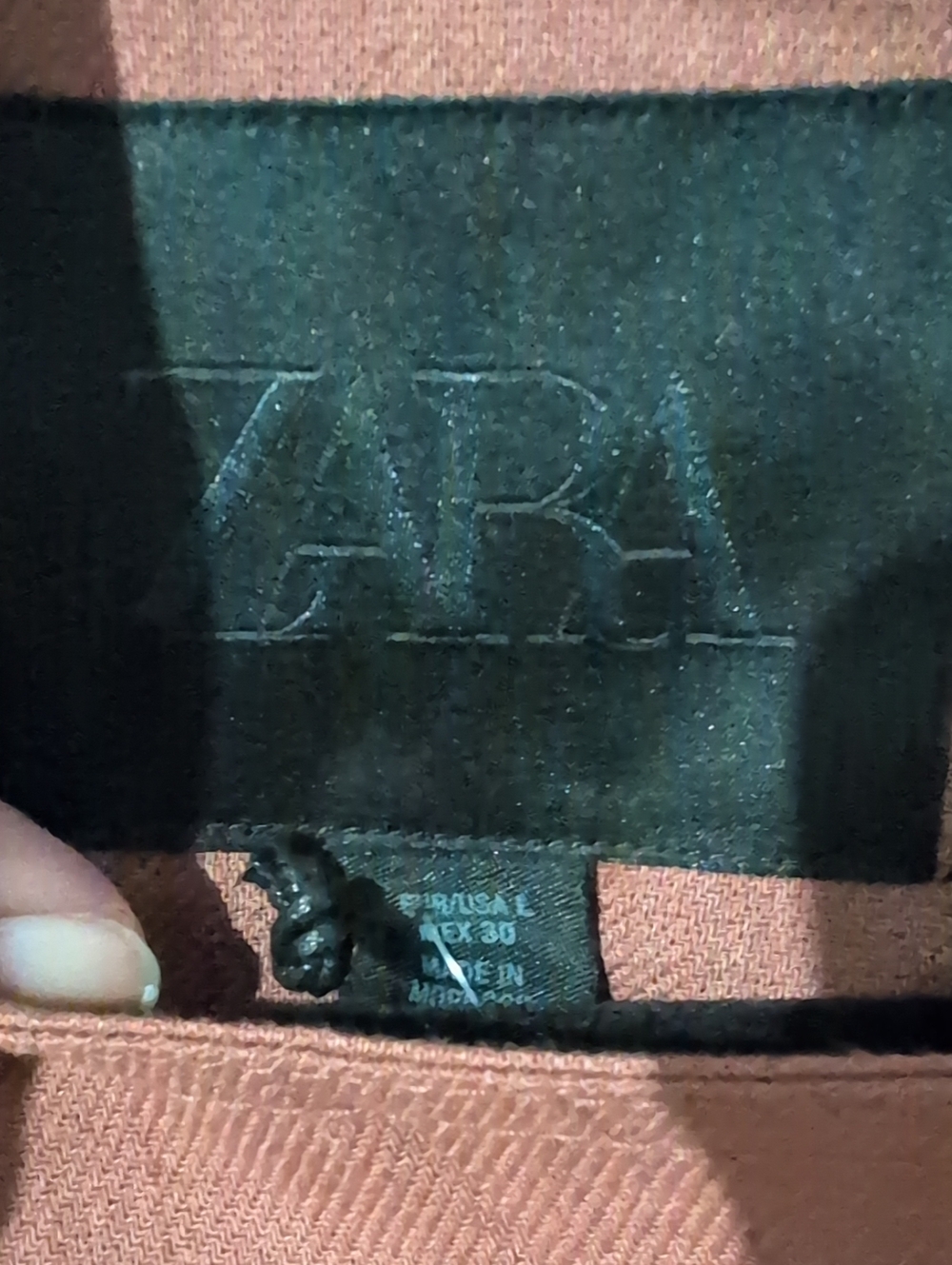 NWT ZARA Rust Button Jacket - Picture 10 of 16